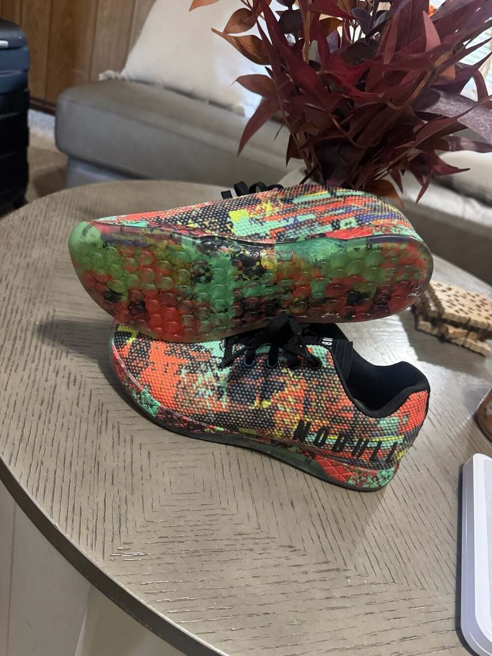 NOBULL Outwork Trainer Pride Art Work Print Men's 8 / Women's 9.5